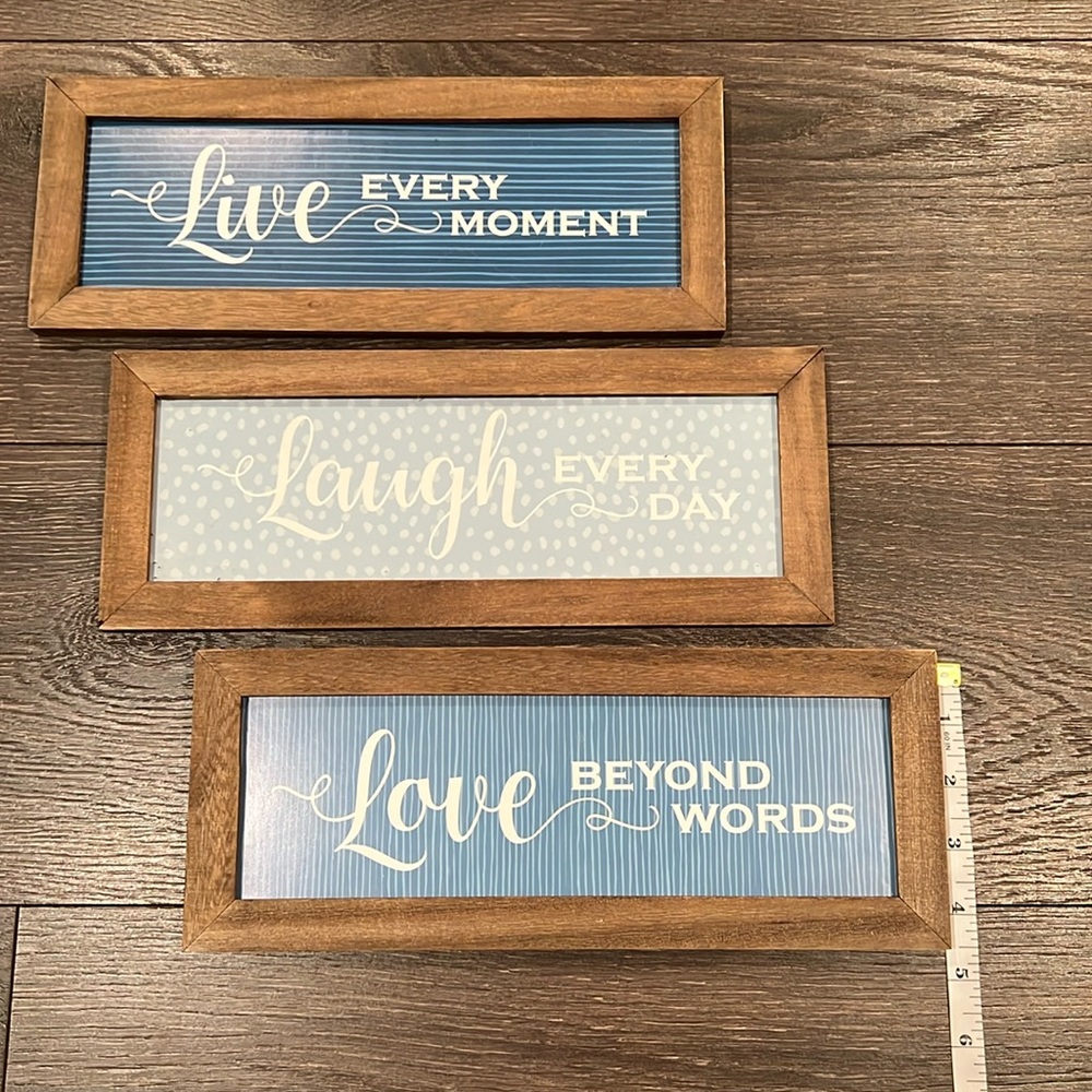 Live Laugh Love Wall Decor
